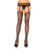 Leg Avenue - Bas Net Sans Silicone Auto-Adhésif Supérieur